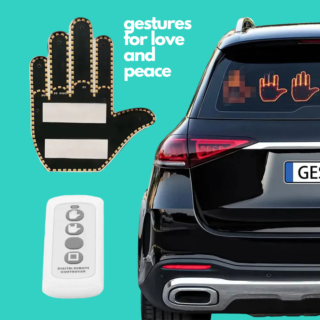 Hand Gesture Car Light